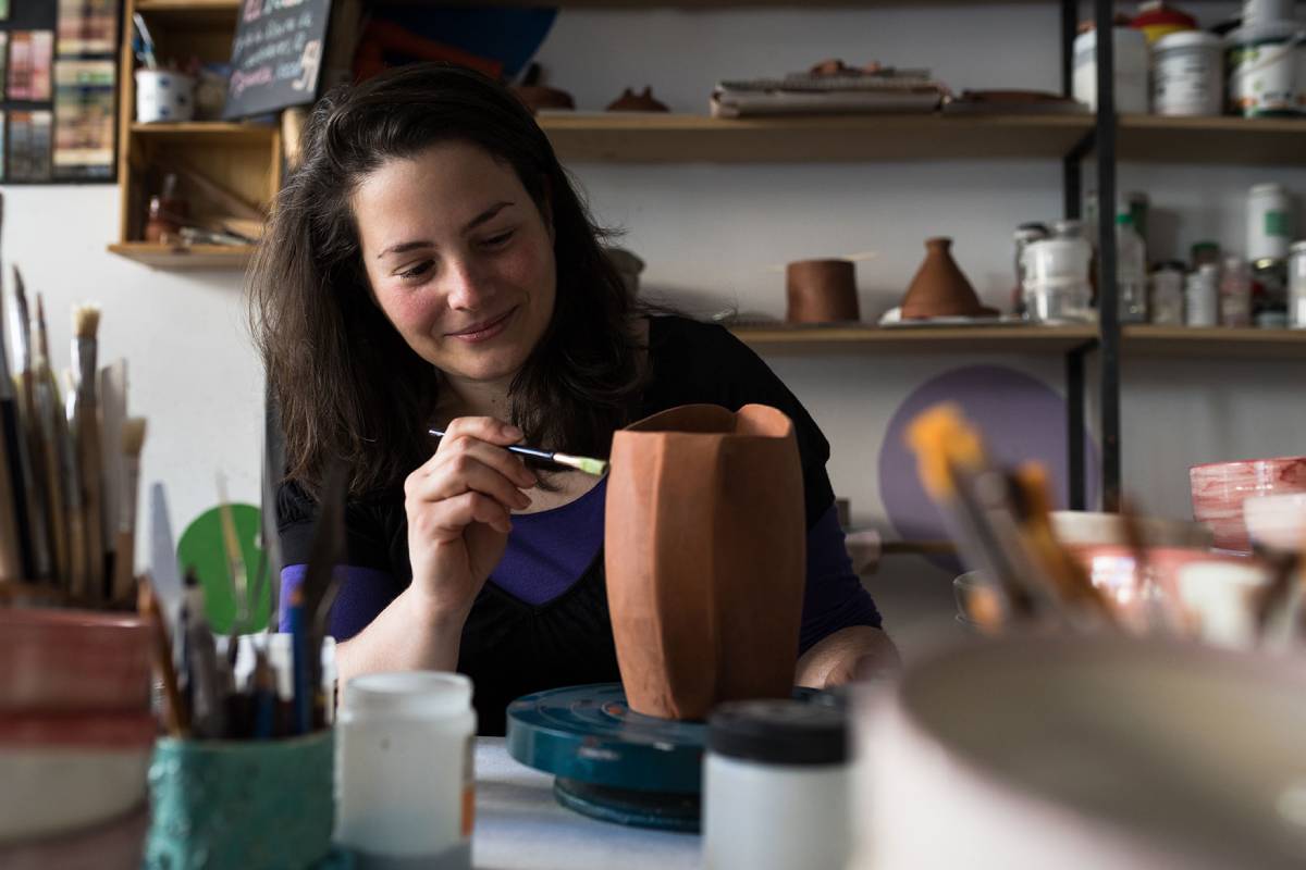 JANDRA POTTERTaller de Cerámica en Madrid.