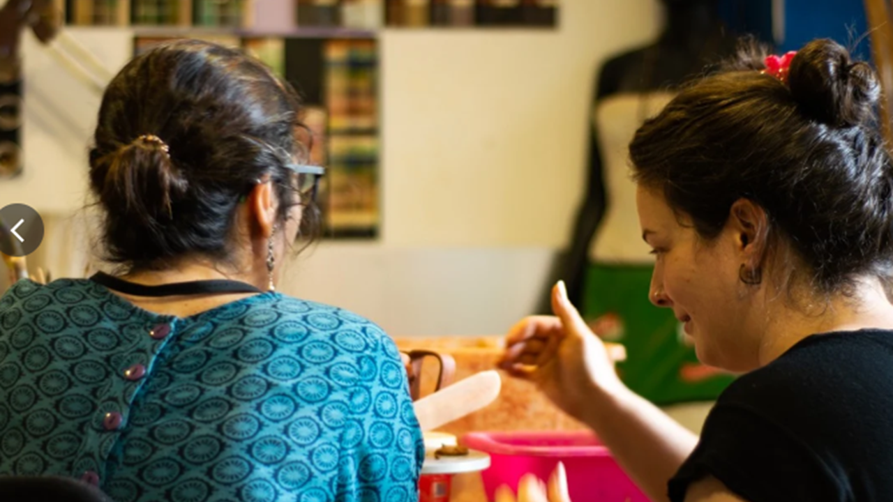 Ambiente acogedor en el taller